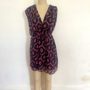 Isabel Marant silk printed wrap dress size 36 or small
